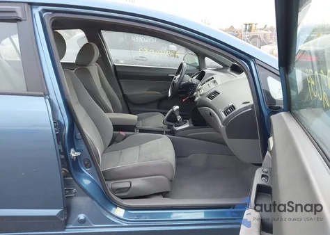 2008 Honda Civic Lx из США, поврежденный, VIN 1HGFA15588L052442